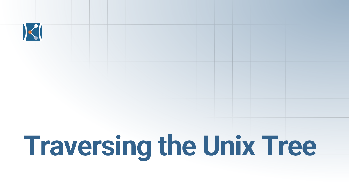 Traversing the Unix Tree | The Barbara K. Ostrom (1978) Bioinformatics ...
