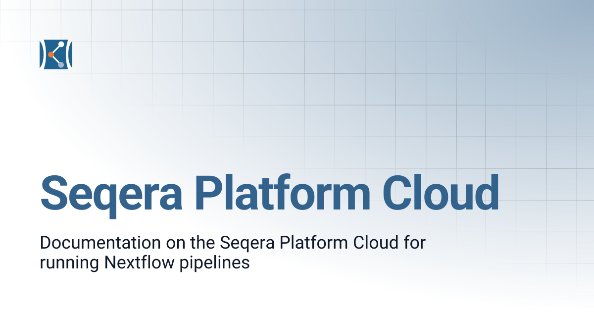 Seqera Platform Cloud | The Barbara K. Ostrom (1978) Bioinformatics and Co