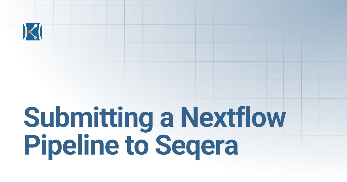 Submitting a Nextflow Pipeline to Seqera | The Barbara K. Ostrom (1978 ...