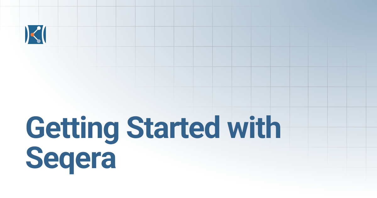 Getting Started with Seqera | The Barbara K. Ostrom (1978 ...